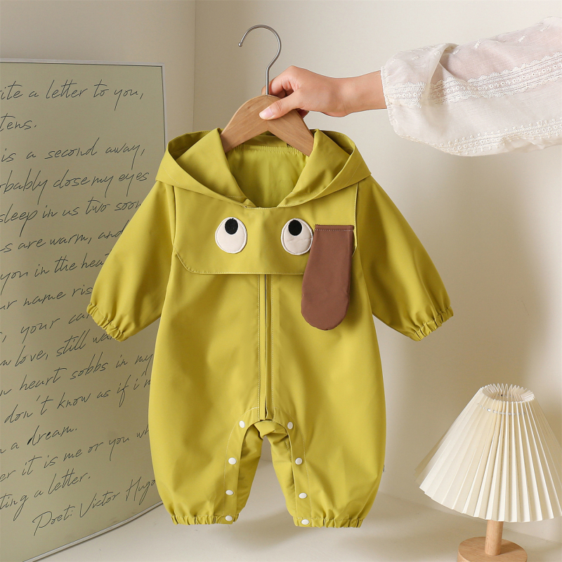 Newborn Baby Clothes, Spring and Autumn Jackets, Boys' 0-3 Months, Girls' 6-Months, Windbreaker, Onesie, Romper, Outdoor Wear