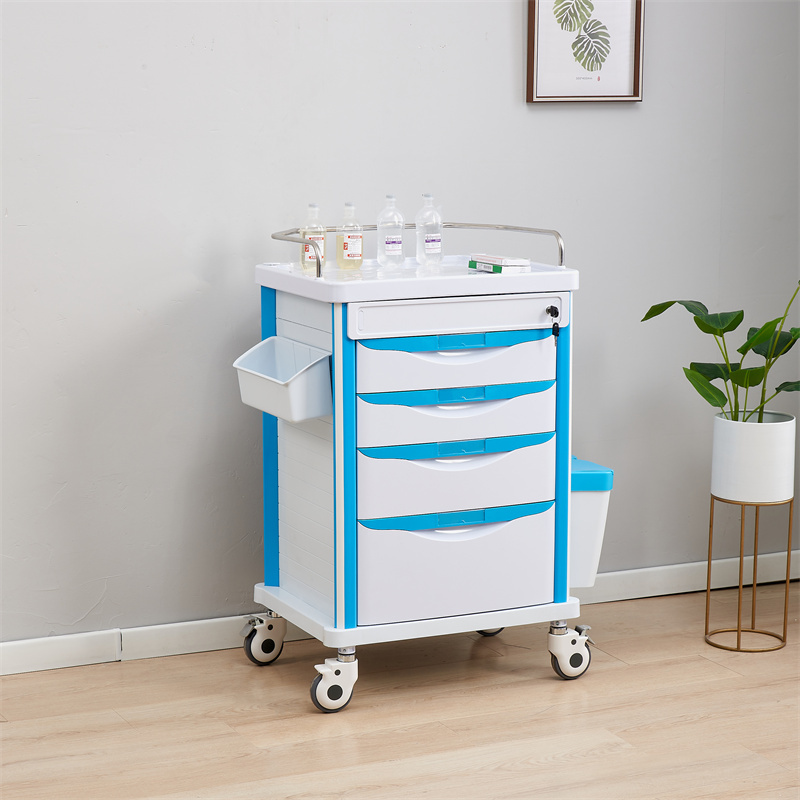 Free Shipping Hospital Use Abs Emergency Rescue Cart, Hospital Instrument Cart, Surgical Cart, Medicine Delivery Cart, Nursing and Dressing Change Cart Free Shipping Hospital Use Abs Emergency Rescue Cart, Hospital Instrument Cart, Surgical Cart, Medicine Delivery Cart, Nursing and Dressing Change Cart