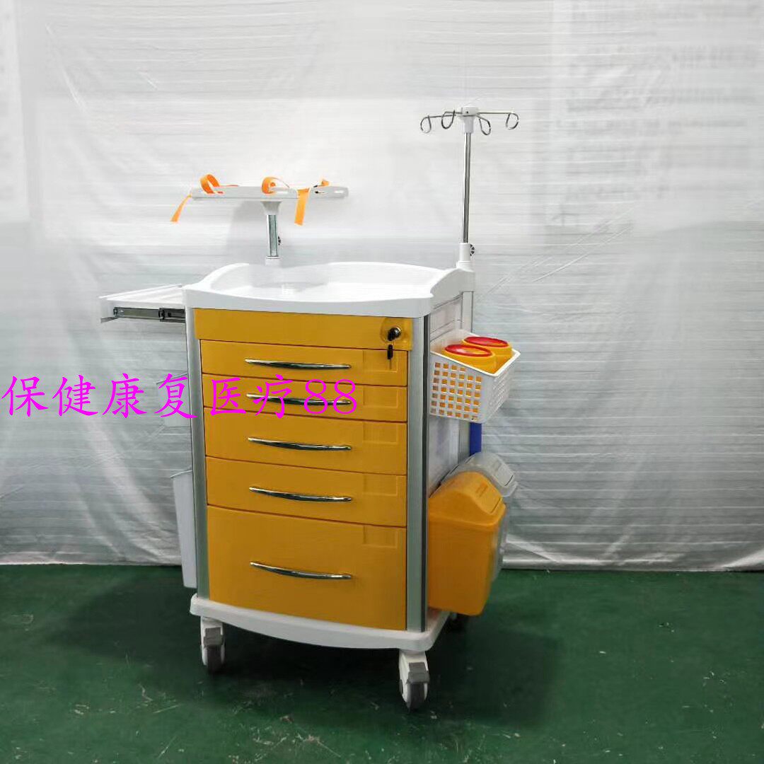 New ABS Instrument Car Nurse Multifunction Care Instruments Driver Surgery Room Instruments Cart First Aid Delivery Vehicles