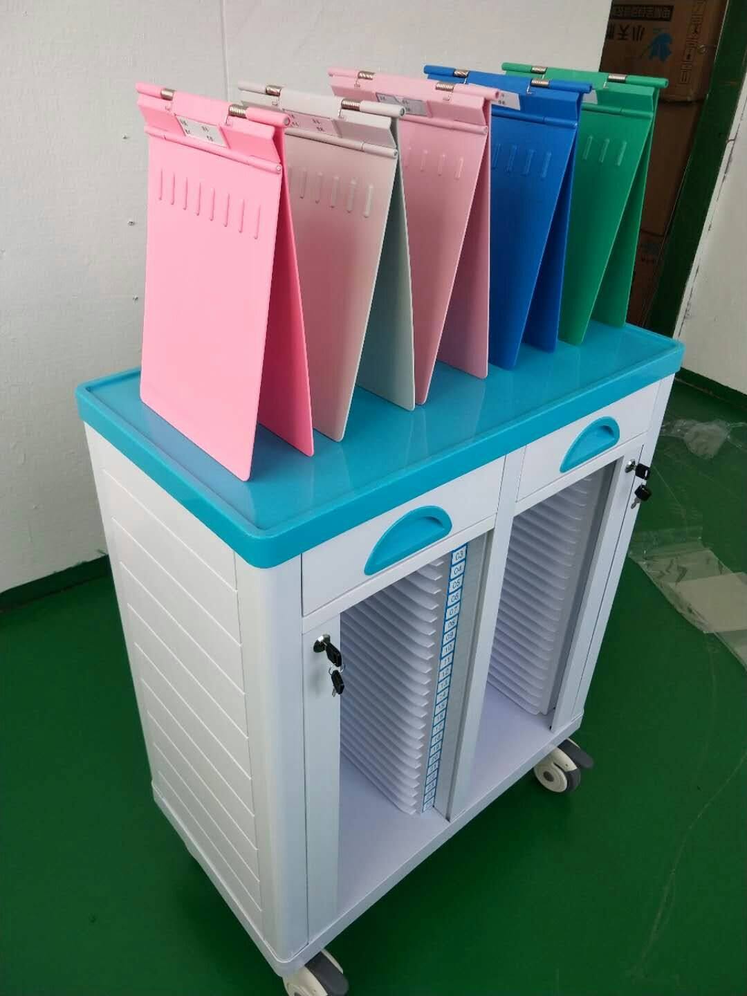 加厚耐摔型病历夹/ABS病例夹/塑料病历夹病历夹车