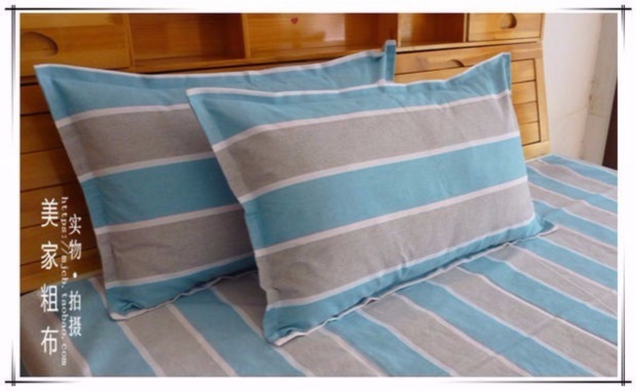 Toàn bộ mà không cần khâu Vải thô cũ Tấm đơn Vải cotton dày đôi ngủ tấm vải lanh ra trải giường