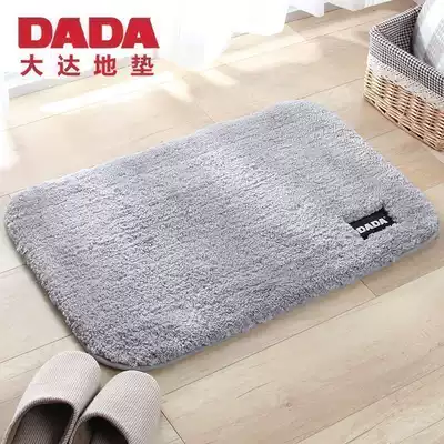 Bathroom non-slip bedroom floor mat thickened solid color soft absorbent doormat floor mat Living room bedroom floor mat