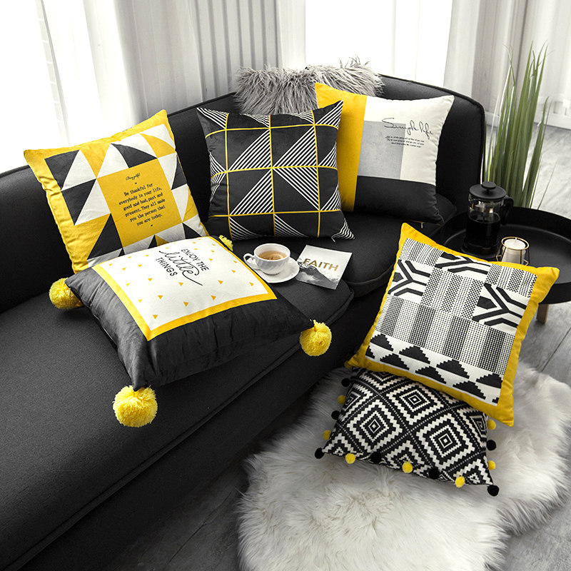 ins cuddle back cushion velvet cuddle pillow inn. sofa hugging back cushion living-room with pillow-like cuddleboard with pillowcase against pillows