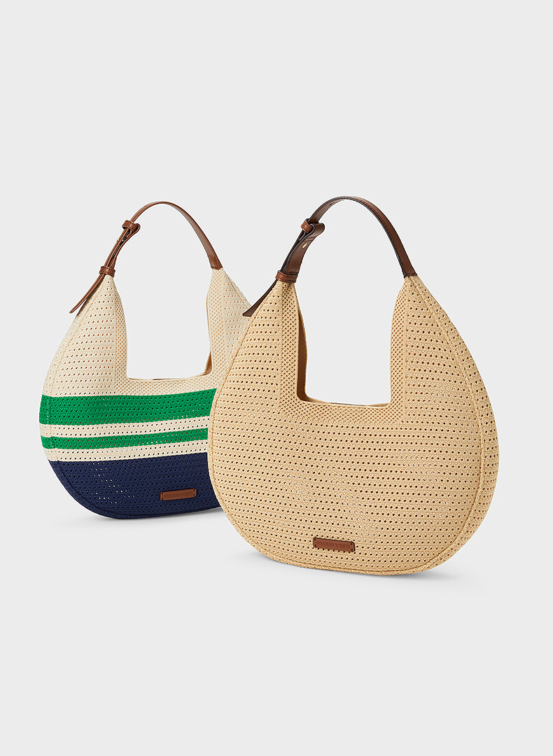 Charles&keith, летняя вместительная и большая портативная квантовая лампа, плетеная сумка подмышку, сумка через плечо                       