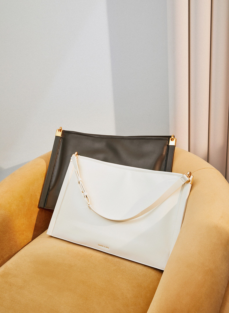 Сумка charles＆keith22秋冬新款ck2-30270959手提单肩腋下包女