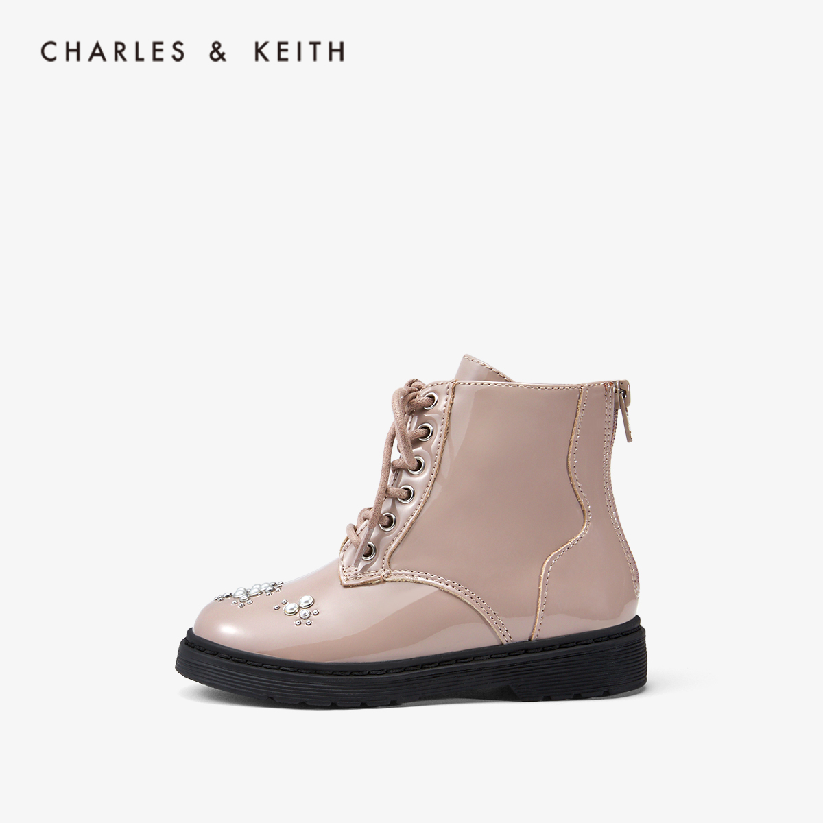 Charleskeith female boots CK9-91700011 semi-precious children low heel for casual short boots