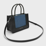 Charles&keith, джинсовая сумка через плечо
