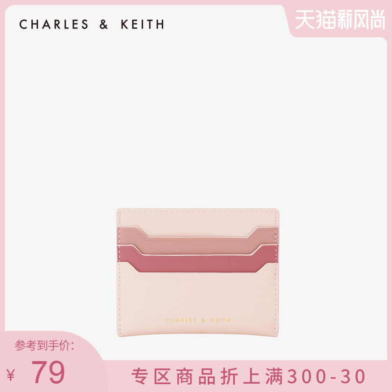 (TANABATA GIFT)CHARLESKEITH CARD bag CK6-50680739-2 SIMPLE color LADY CARD bag