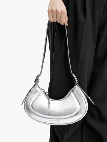 CHARLES&KEITH Осенне-зимняя женская сумка CK2-20271258 на плечо подмышка Petra гороховая сумка женская сумка в форме полумесяца