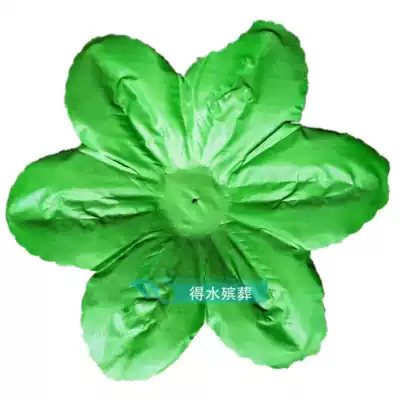 Cabbage leaf 10kg wreath material funeral supplies wholesale cloth wreath factory direct sale green leaf flower pieces