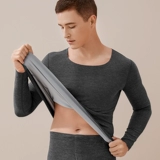 Мужское удерживающее тепло флисовое нижнее белье, тонкое хлопковое термобелье, зимние штаны, увеличенная толщина