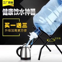 Hand press style rental housing table Desktop water drain mineral water barrel Easy reinforced barrelled water pressure water instrumental bracket Home