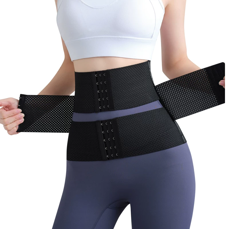 Powerful brace, postpartum bandage, summer thin waist belt