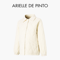 French ARIELLE DE PINTO maternity wear spring Korean style loose and light lapel down jacket