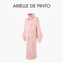 French ARIELLE DE PINTO maternity wear spring high collar loose lazy style sweater jacket