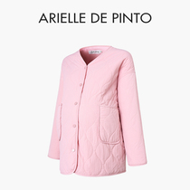French ARIELLE DE PINTO maternity wear spring style pregnant mother outer wear plus velvet warm cotton jacket