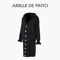 French ARIELLE DE PINTO maternity wear spring loose knitted trousers jacket top during pregnancy