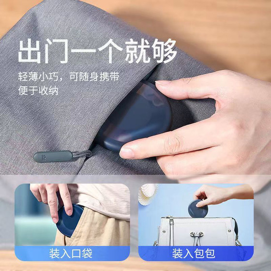 90W六合一多功能数据线收纳盒转接头适用苹果华为手机电脑充电线