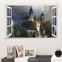 Harry Potter Poster 3D Window Decor Hogwarts Decorative Wall