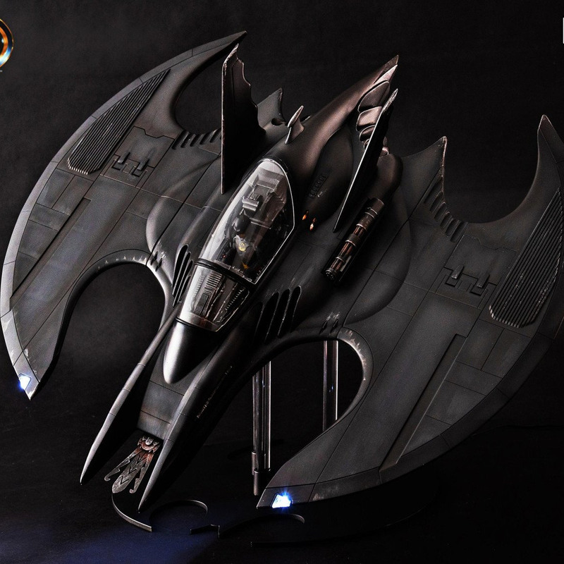 Jazzinc 1/12 1989 Batplane Batman Fighter Jet