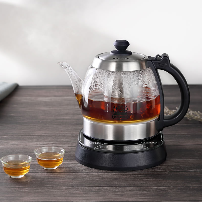 Glass glass cooker tea cooker for tea specialized intelligent thermostat household electric kettle long mouth teapot
