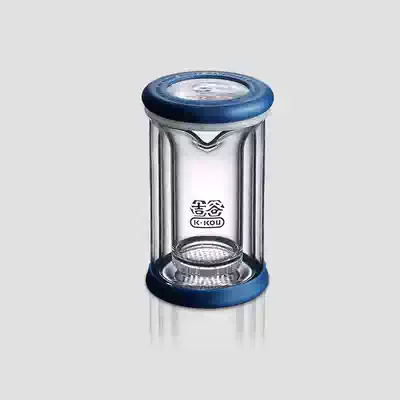 Jigu flagship store TY06 filter glass tea water separation Cup double heat-resistant Tea Cup road Cup 300ml