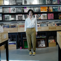 Petite game-basic twill white shirt