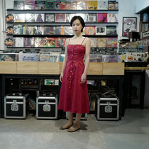 Petite game-boutique cotton suspender skirt