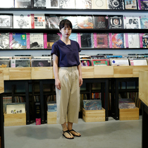 Petite game-navy collar thin tee