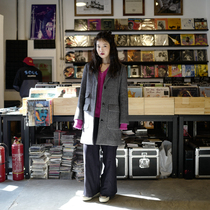 P G-Pure wool chigzag coat