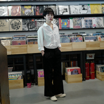 Petite game-classic white shirt-loose