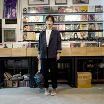 P G-double breasted short windbreaker