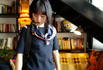 Petite game-basic Seiko 5-piece sleeve tee