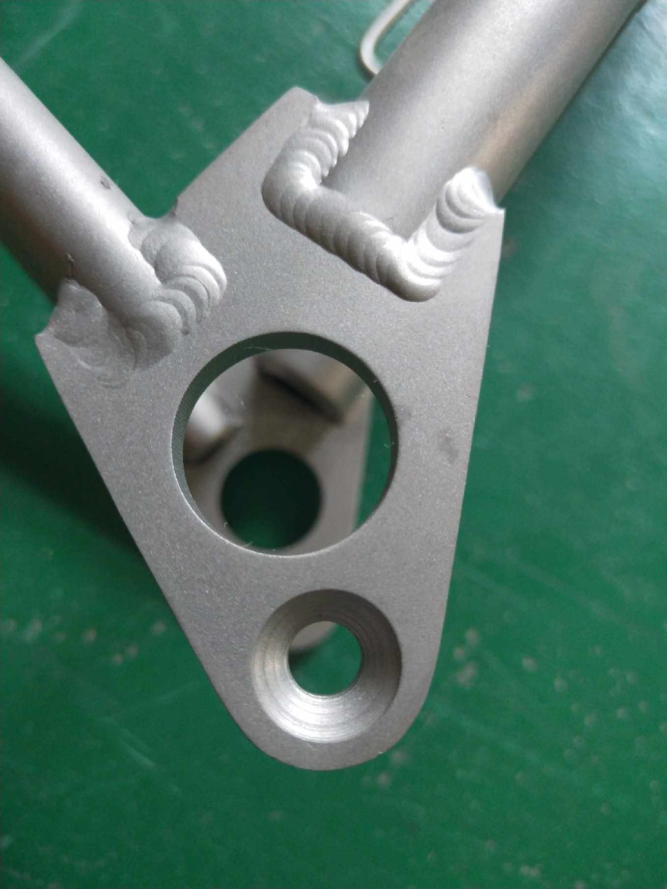 brompton titanium alloy rear fork small cloth rear fork titanium alloy titanium alloy brompton bicycle