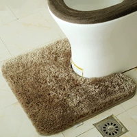 Thảm sang trọng dày hình chữ U sàn nhà vệ sinh thảm phòng tắm nhà vệ sinh thảm sàn phòng tắm cửa nhà vệ sinh thảm sàn - Thảm sàn