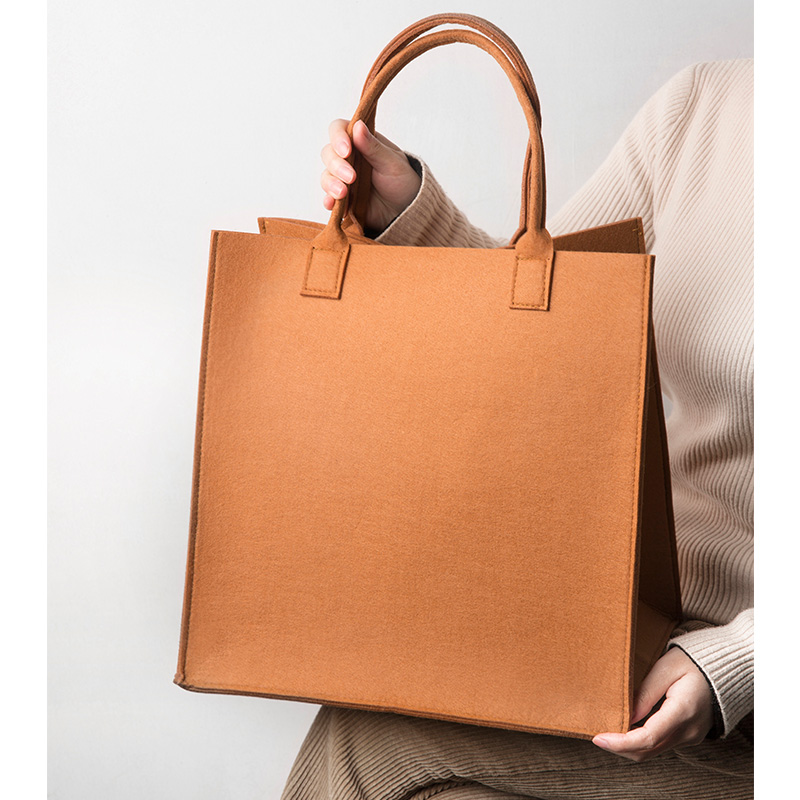 Gift Bag Shopping Bag Hand Bag Thickened Felt Bag Cashier Bag Ceramic Cutlery Gift Box Packing LOGO