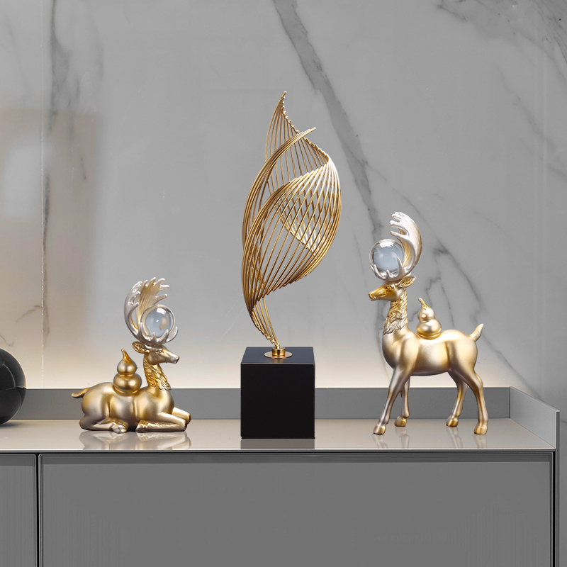 Wind raw water Suit Modern Minima Light Extravaganza to Swing The Living Room TV Cabinet Hyun Guan Office Artwork
