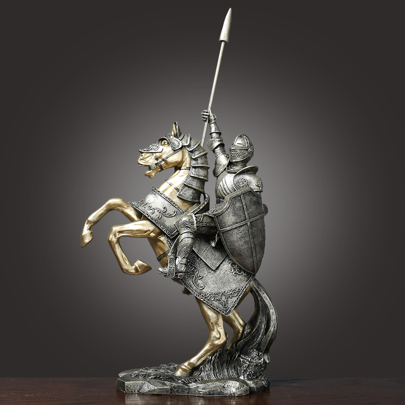 Victory Knight Creative Fittings European Living Room Household Desk Decoration Crafts Luxury High-end