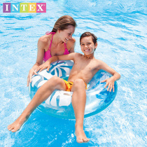 INTEX swimming ring Snorkeling inflatable enlarged swimming ring Mens and womens beginner swimming equipment large inflatable life buoy