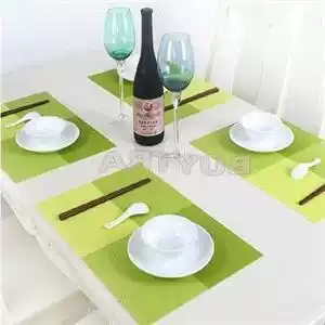 New European Style Placemat Table Mats Protector Dining Deco