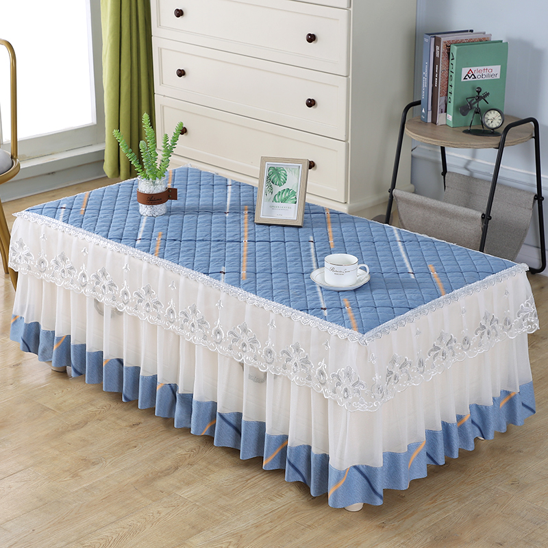 Lace Tea Table Table Cloth Cover Au Style Fabric Tea Table Cloth Modern Minima Net Red Living Room Nordic TV Cabinet Table Cloth