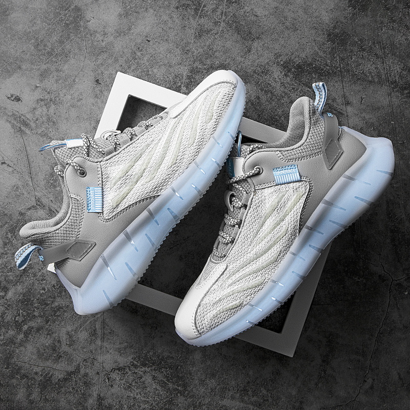 Ennu coconut shoes men's 2021 new shoes men's summer breathable mesh thin section Putian heightening sports shoes men