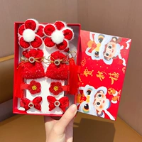 Заколка для волос, комплект, подарочная коробка
