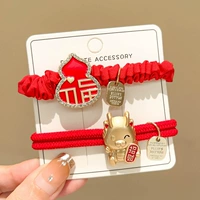 8# Набор из 2 предметов Bao Gourd + Lucky Double Stock (модель из сплава)