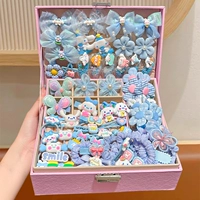 Синяя подарочная коробка, комплект, 55 шт