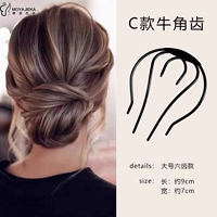 Черные шестигранные зубы вилка