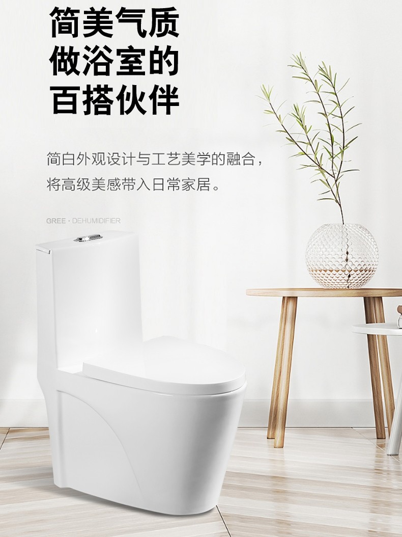 Eurofine toilet Household toilet wall drain large diameter toilet 200 250 350 pit distance