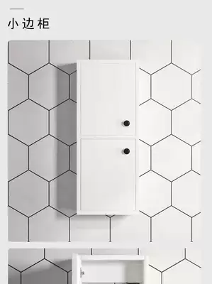 Bathroom side cabinet waterproof toilet side cabinet toilet narrow cabinet dressing room holder hanging cabinet wall type