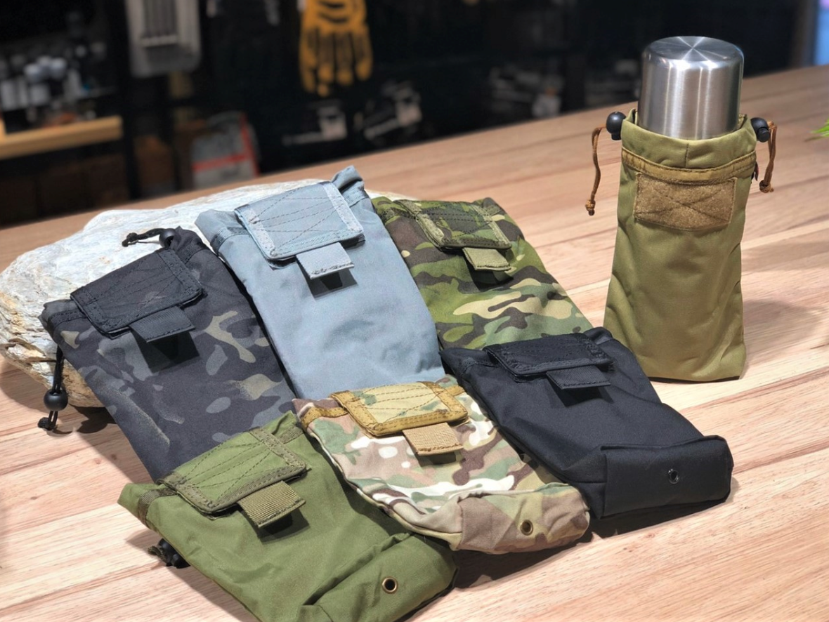 SOETAC Outdoor Foldable Camouflage Bag Multi-functional Tactical Accessories Pack Mollo Waist Hanging Recycling Bag