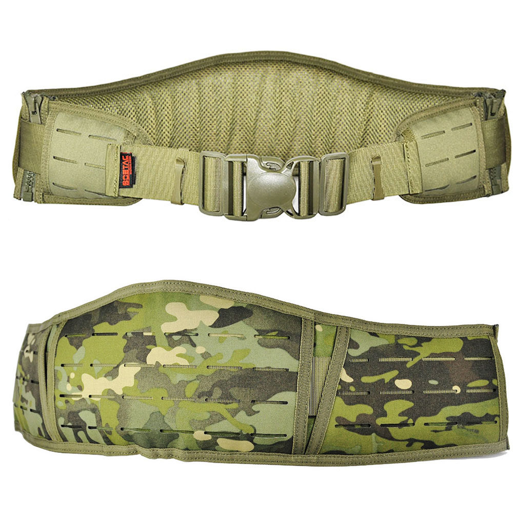 SOETAC Cushion Laser Belt Tactical Multifunctional MOLLE Waist Seal Army Fans Outdoor Field CS Equipment